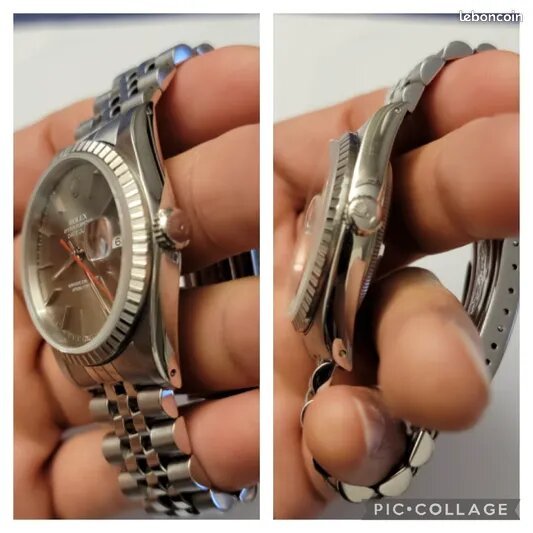 Montre automatique suisse ROLEX Datejust 36mm.