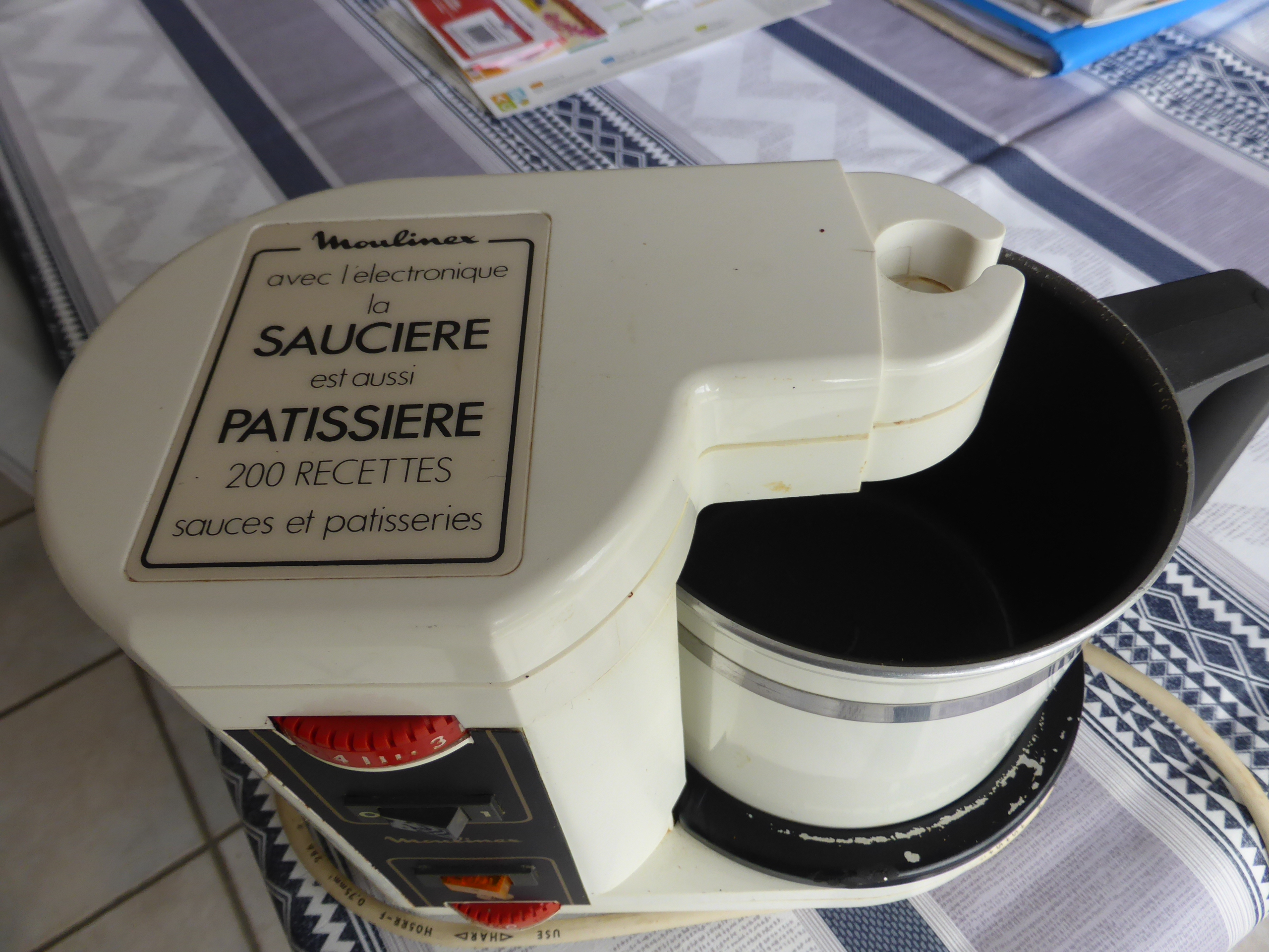 sauciere et aussi patissiere