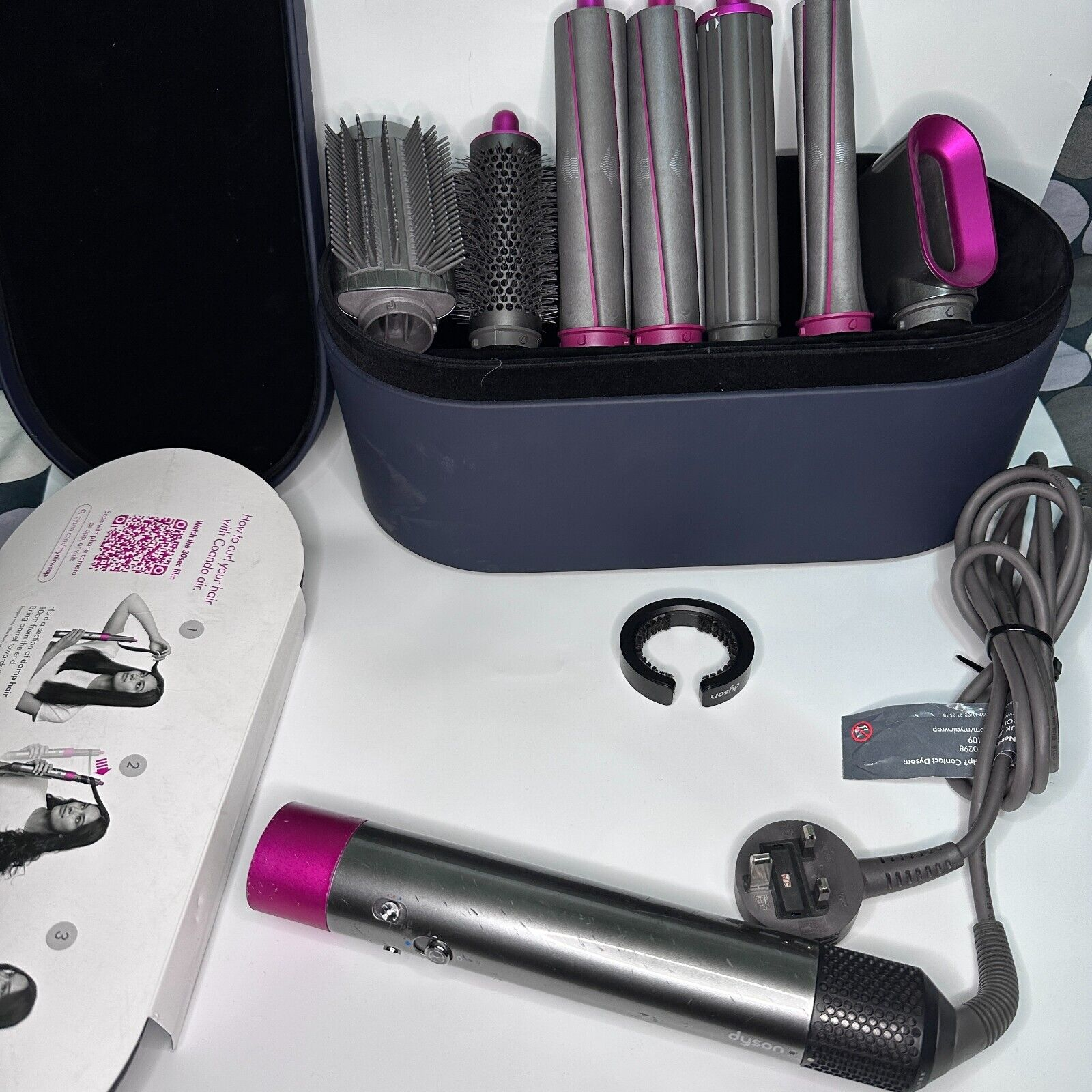 Dyson airwaps complètement cuivré couleur grise/fuschia - Miniature 2