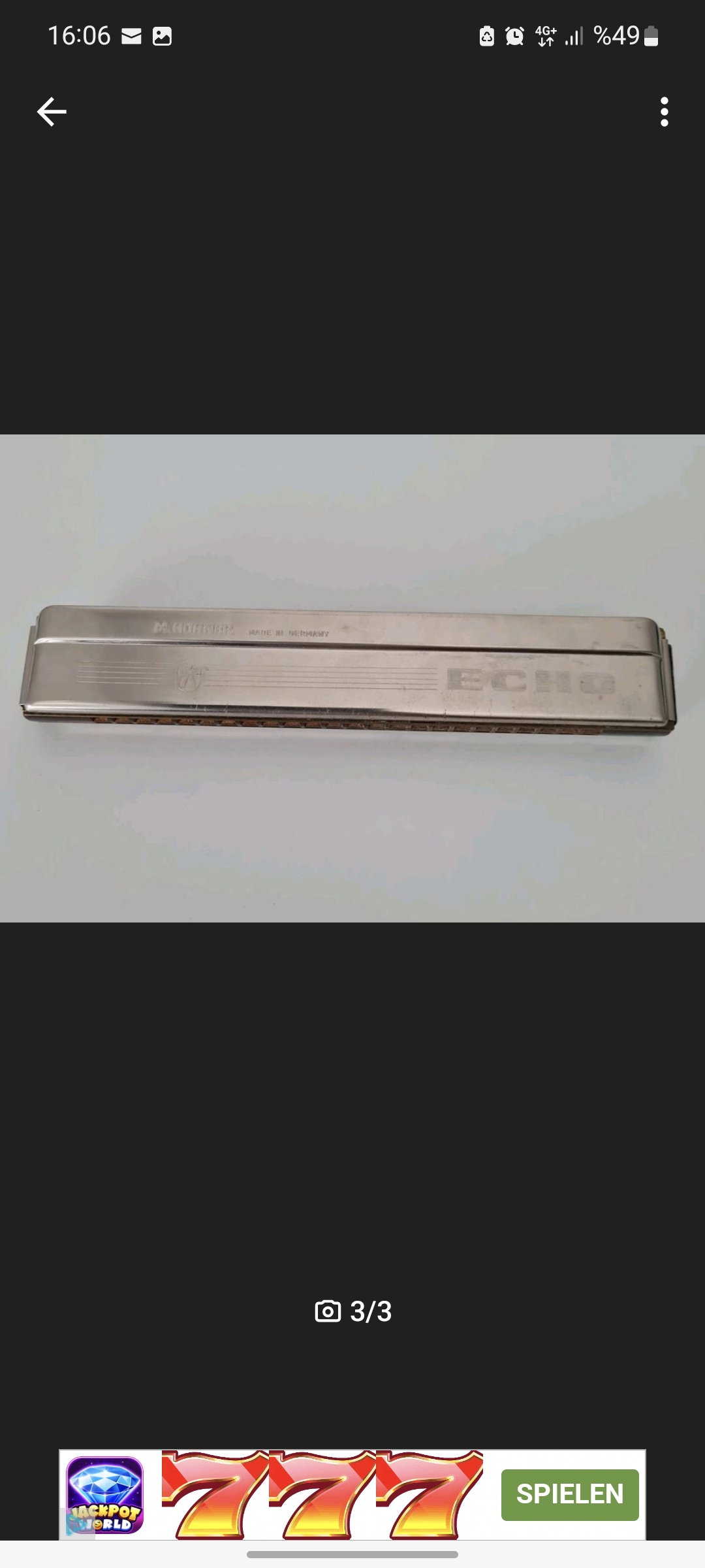 Harmonica Hohner d'origine Écho