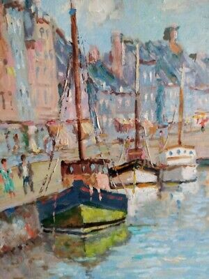 tableau ancien huile sur toile signé Henry Stenn  - Miniature 3
