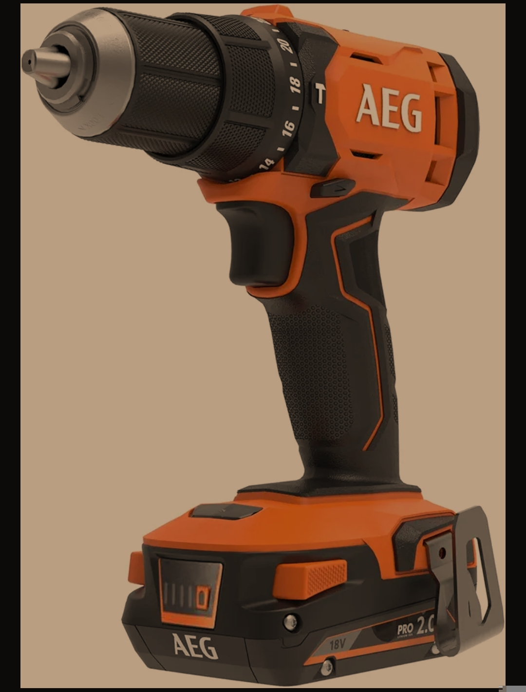 Visseuse Perceuse AEG sans fil avec percussion - Neuf - Miniature 4