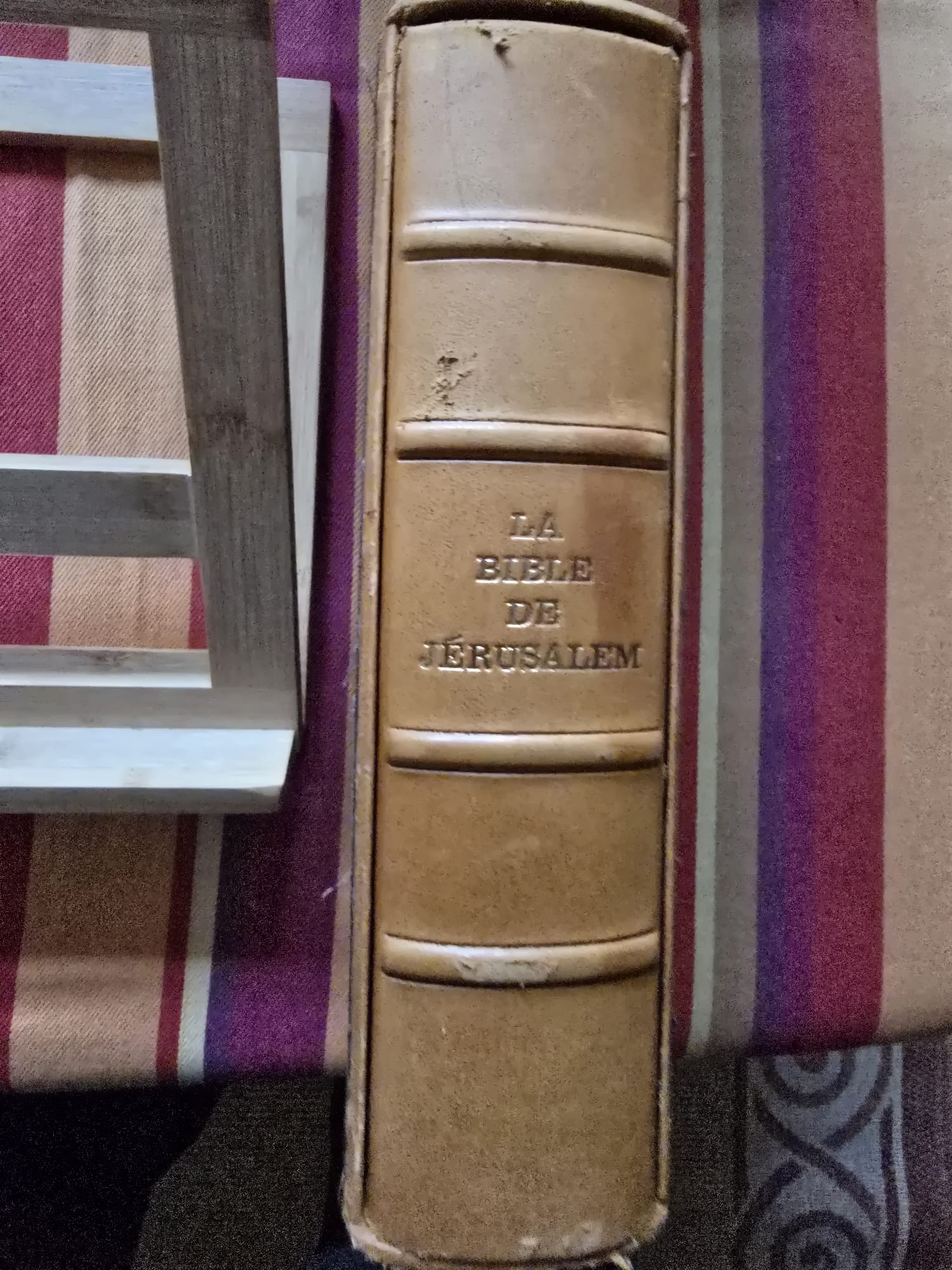Bible de Jérusalem édition 1979, tranches dorées