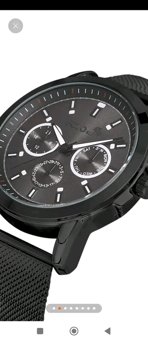 Coffret homme Polo noir