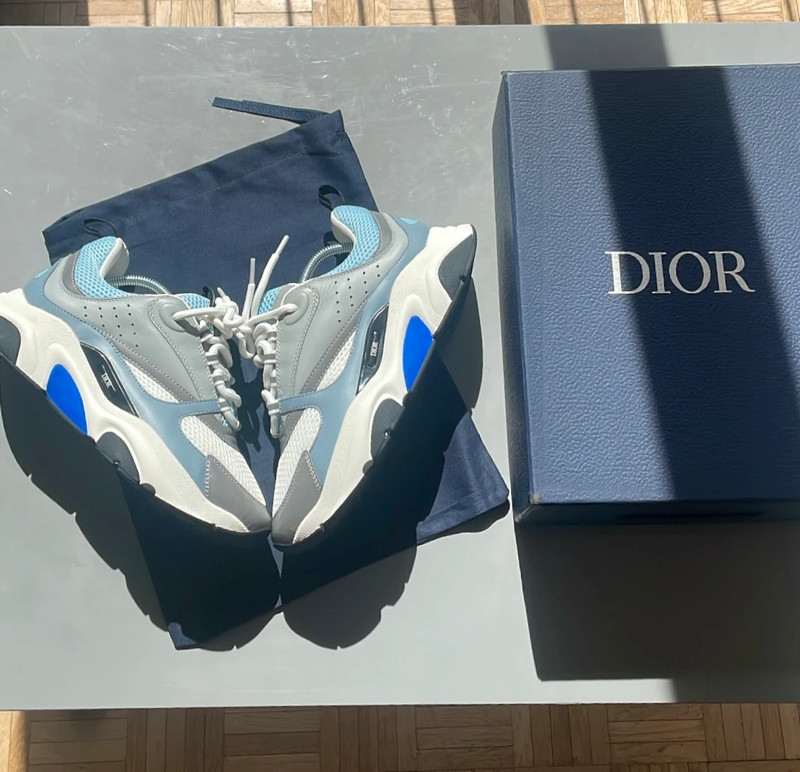 Dior B22 Blanc et Bleu