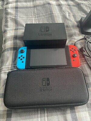 Nintendo Switch 32 Go Gris Handheld System Console Avec Mario Kart 8 Deluxe - Miniature 3