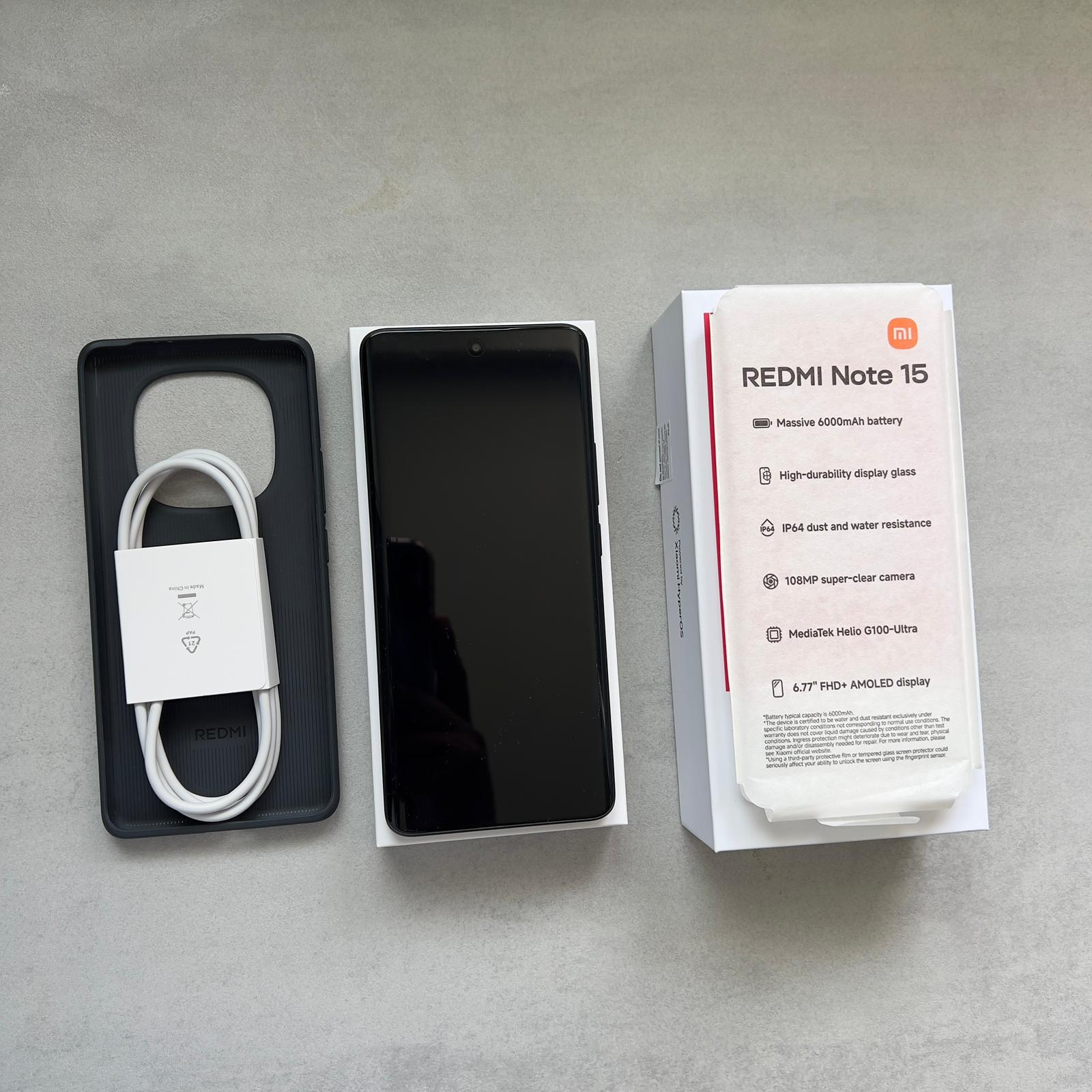 Smartphone Redmi Note 15 256 Go