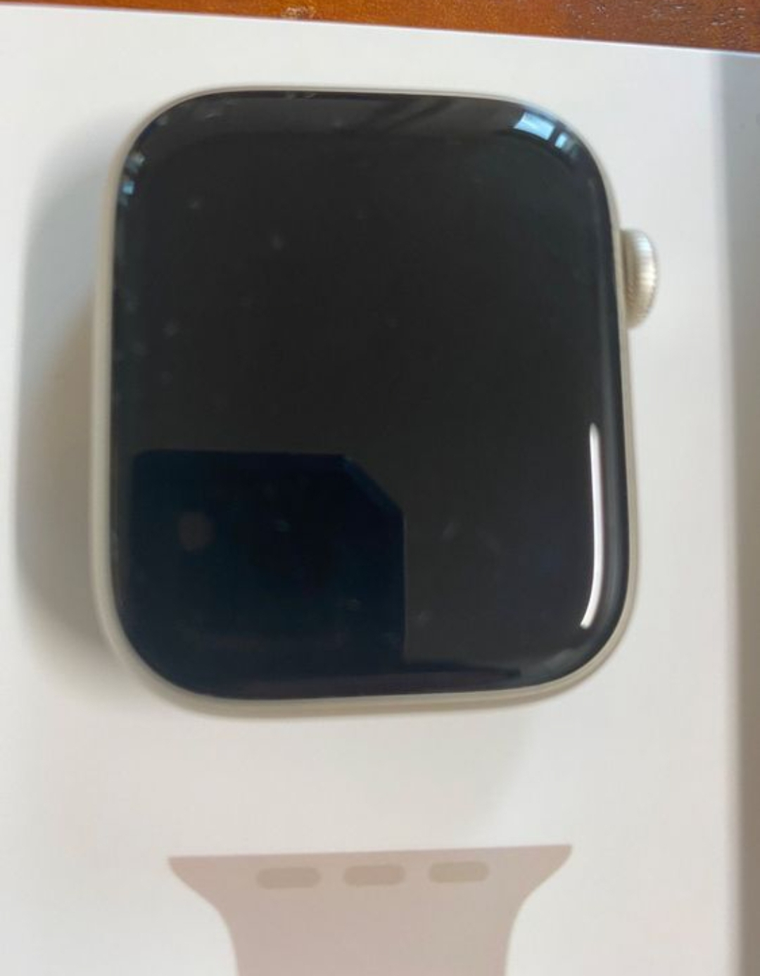 Apple watch Series 7 - 45 mm / GPS / Starlight Aluminium