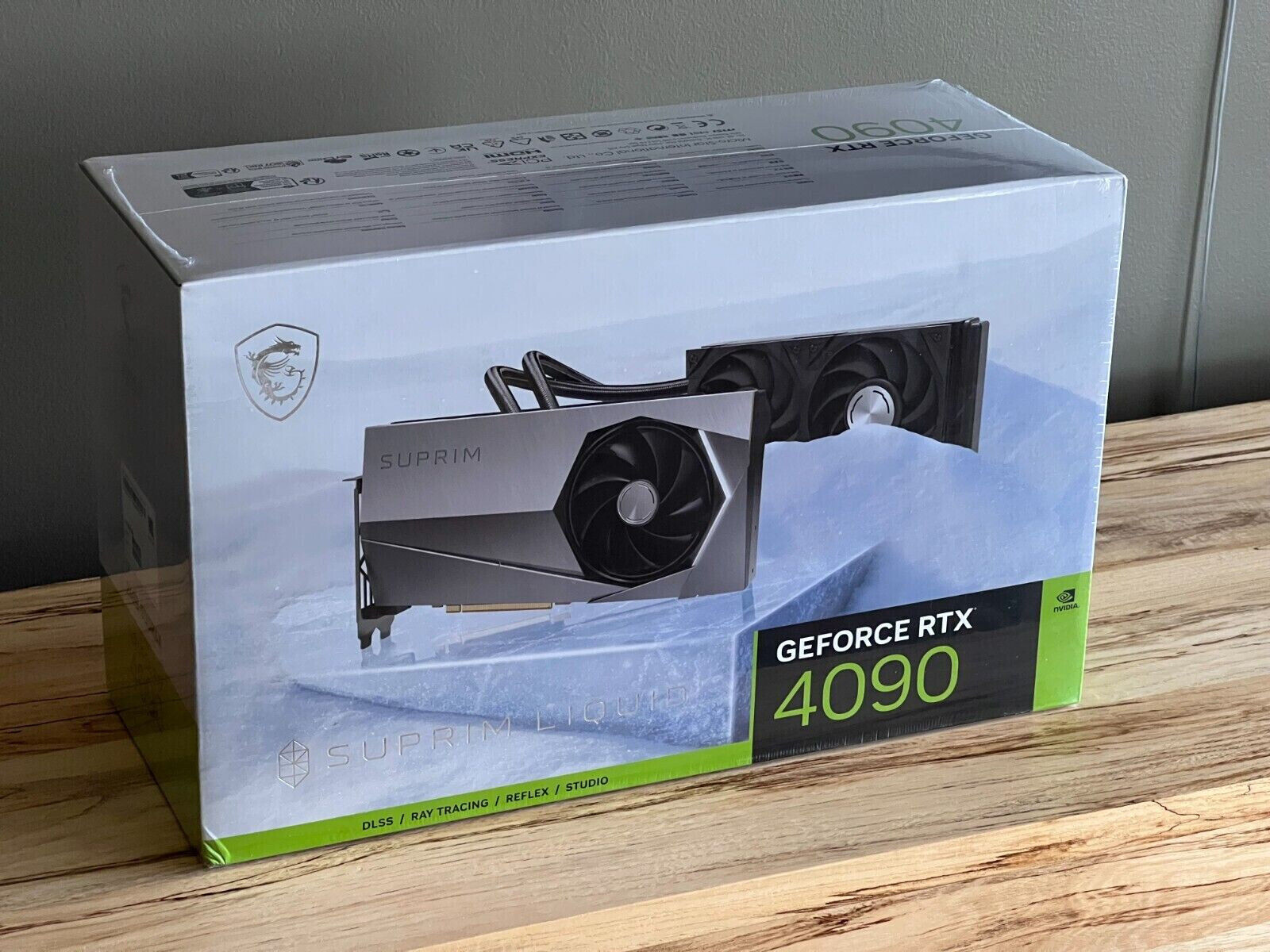 MSI GeForce RTX 4090 SUPRIM LIQUID X 24GB GDDR6X