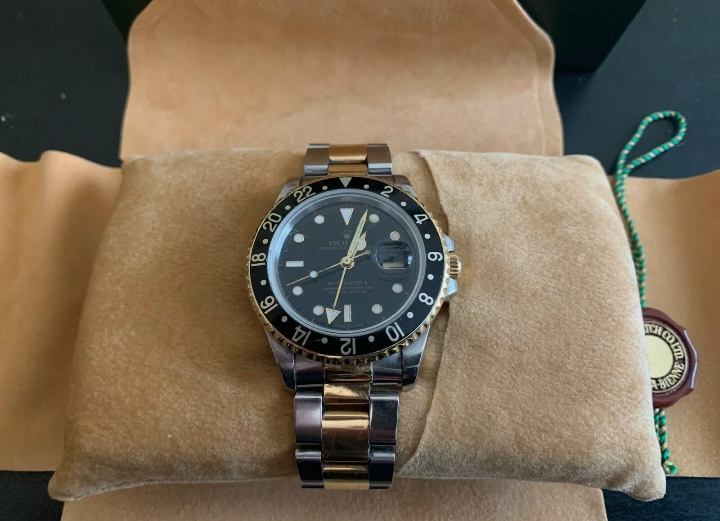 Rolex GMT-Master II 16713 Horloge en acier et or