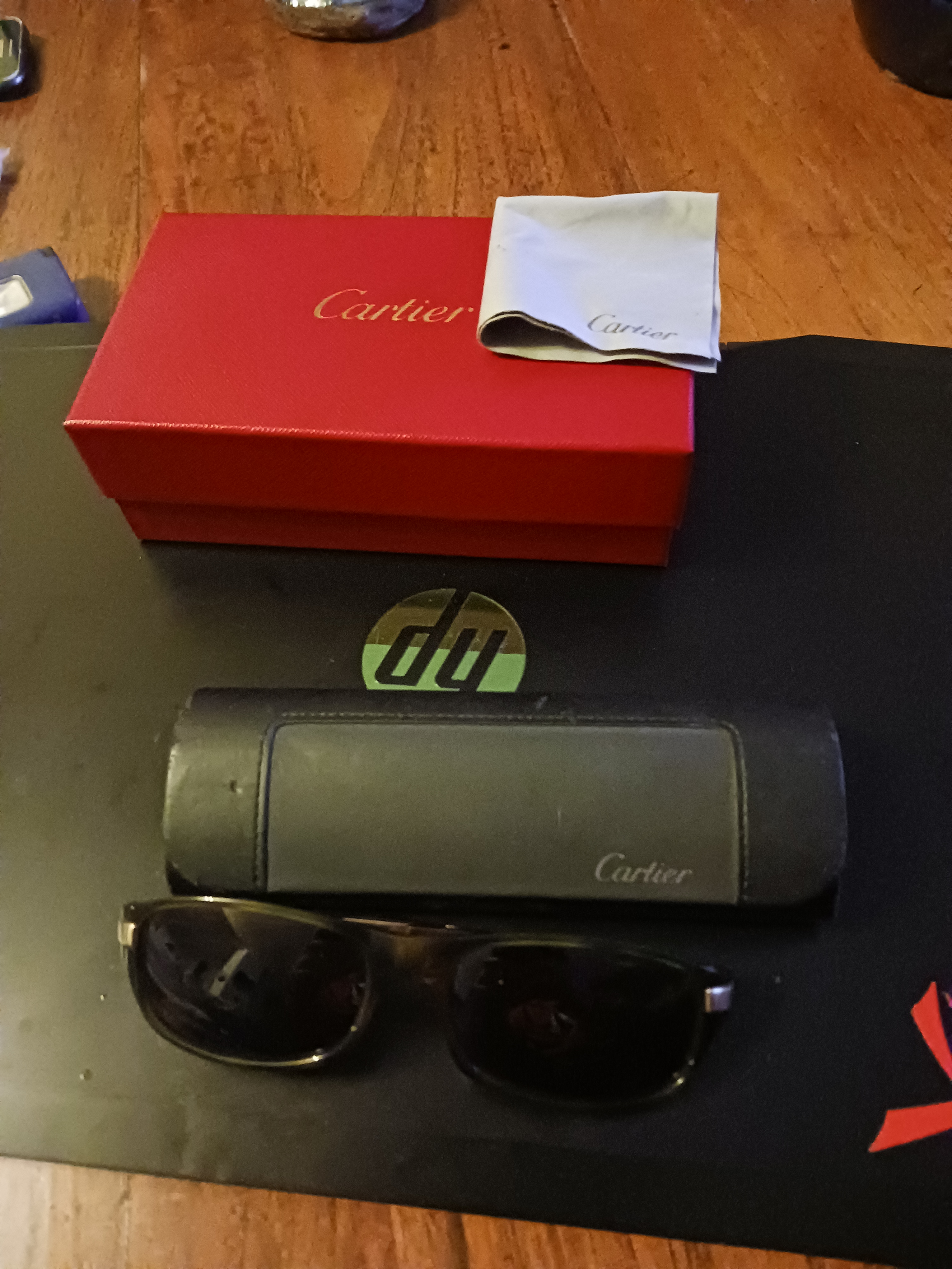 Lunettes de soleil Cartier Vintage 2011 - Full Set certifiées