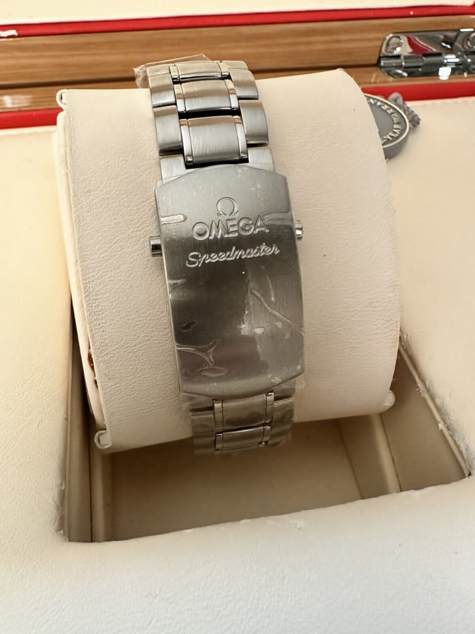 Omega Speedmaster date Limited Edition Panda Dial 2013 Brand New - Miniature 8