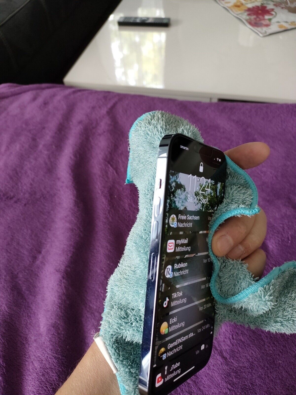 Apple iPhone 13 Pro Max - 256 Go - Bleu Sierra (Débloqué)