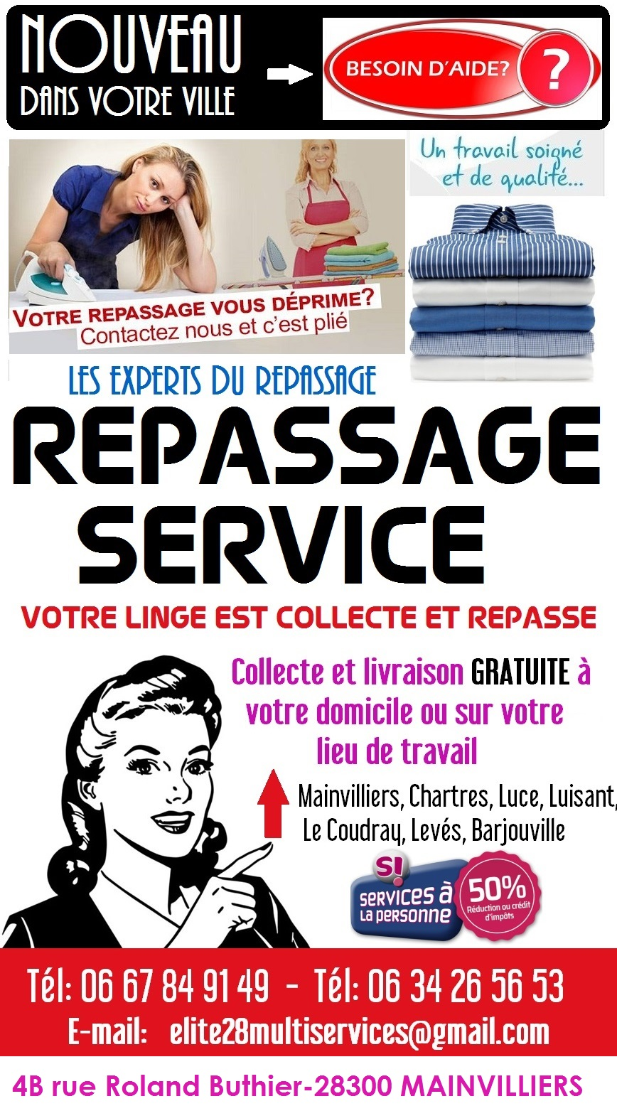 Repassage linge