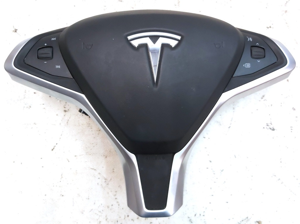 Airbag conducteur NA ensemble cuir avec commandes Tesla 1036778-01-D