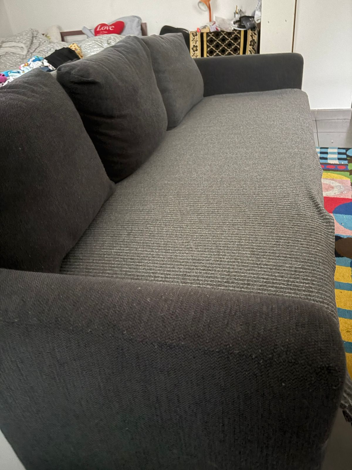 Canapé deux convertible IKEA en état neuf à vendre - Miniature 6