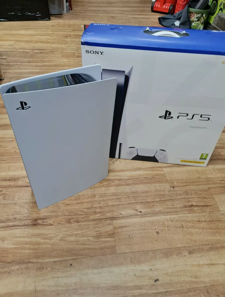 Console Sony PS5 Édition Blu-Ray - Blanche