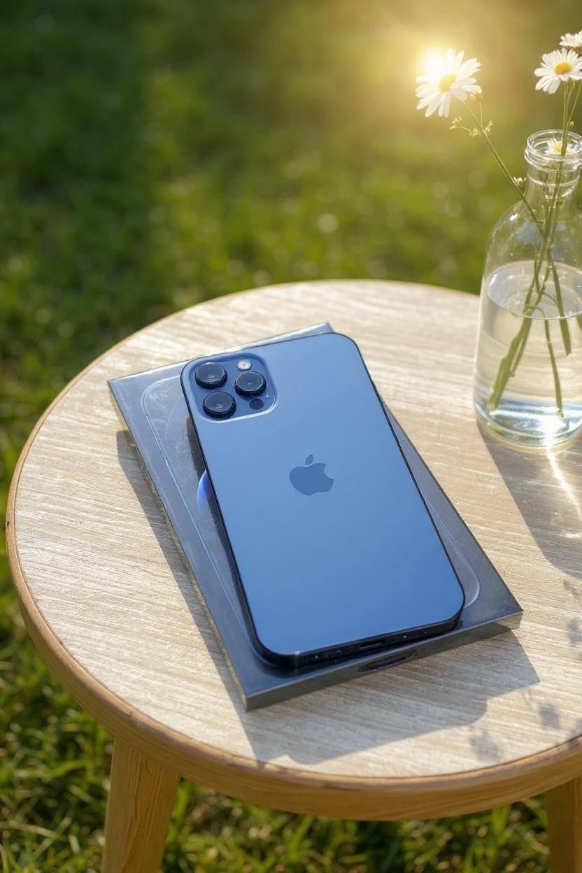 iPhone 12 Pro Max d'origine - 128 Go avec chargeur (REMISE EN MAIN PROPRE SUR PARIS !) - Miniature 3