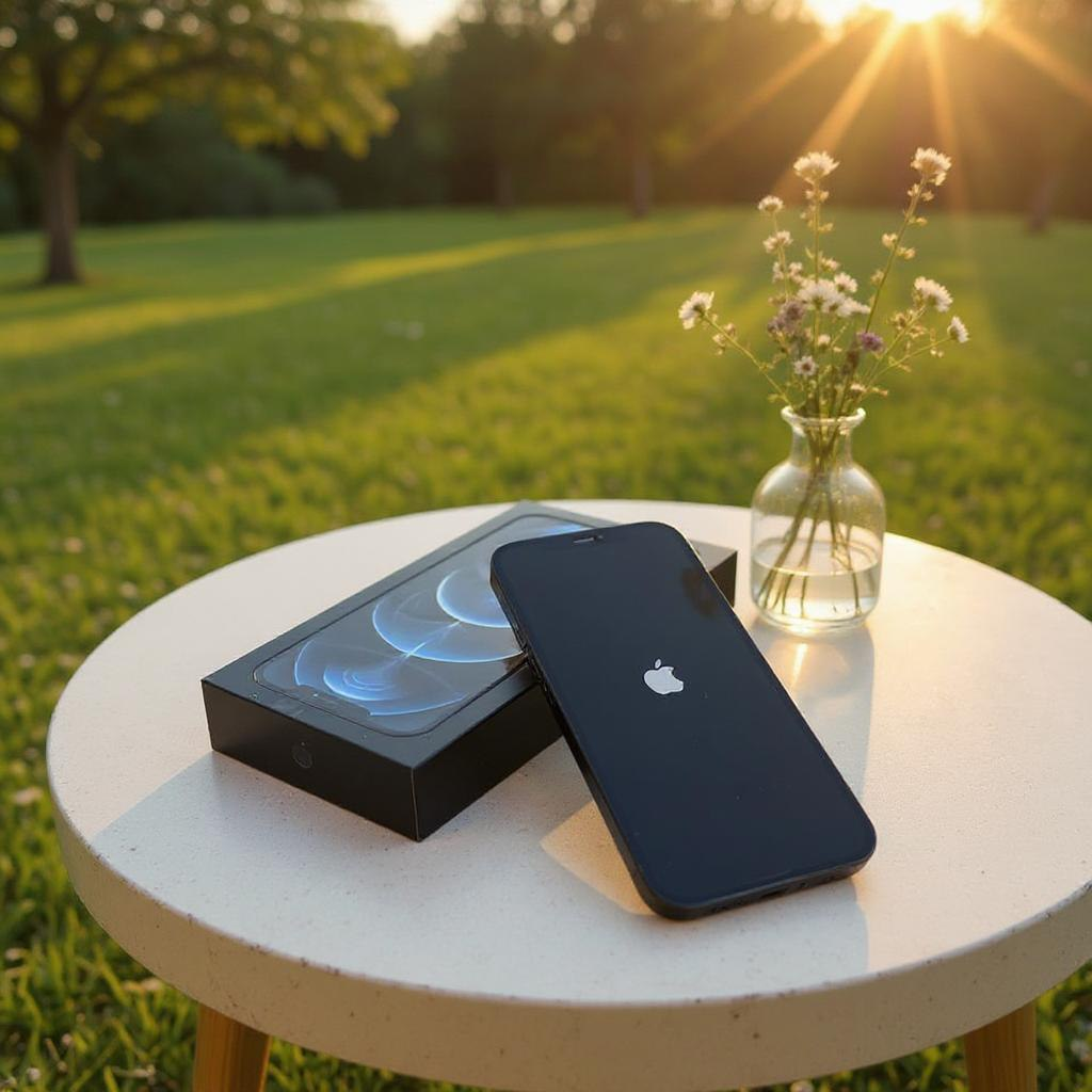 iPhone 12 Pro Max d'origine - 128 Go avec chargeur (REMISE EN MAIN PROPRE SUR PARIS !) - Miniature 2
