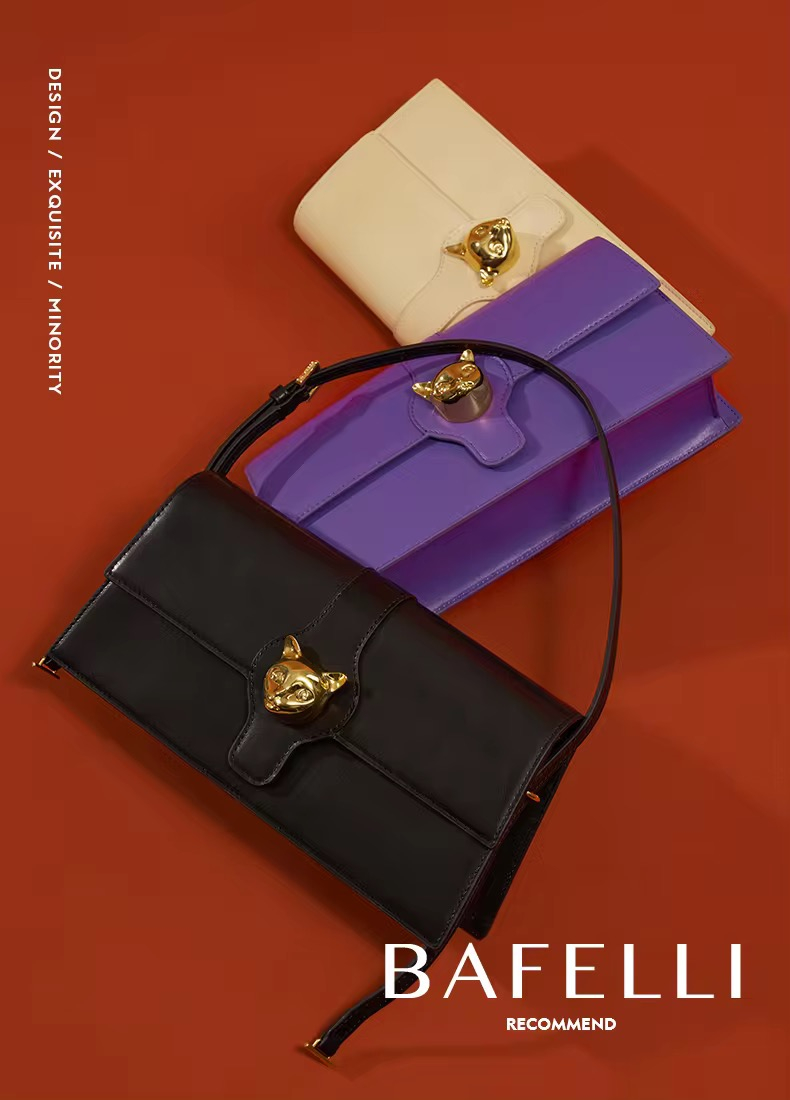 Pochette en Cuir, Sac de Soirée et Décontracté à la Mode - Miniature 3