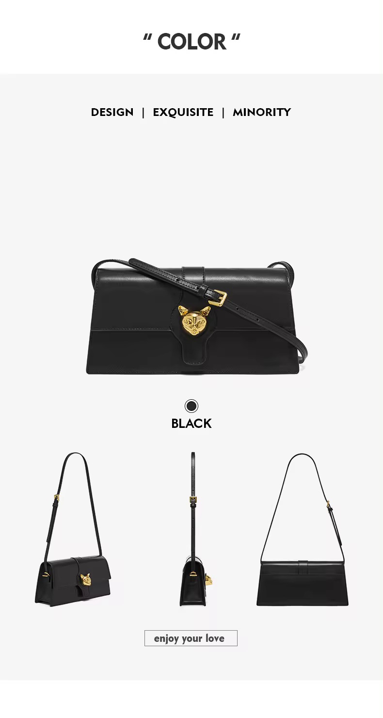 Pochette en Cuir, Sac de Soirée et Décontracté à la Mode
