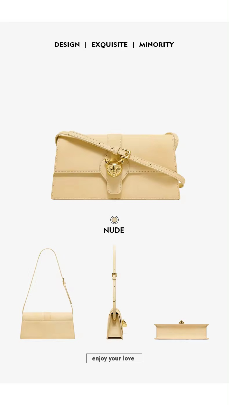 Pochette en Cuir, Sac de Soirée et Décontracté à la Mode - Miniature 8
