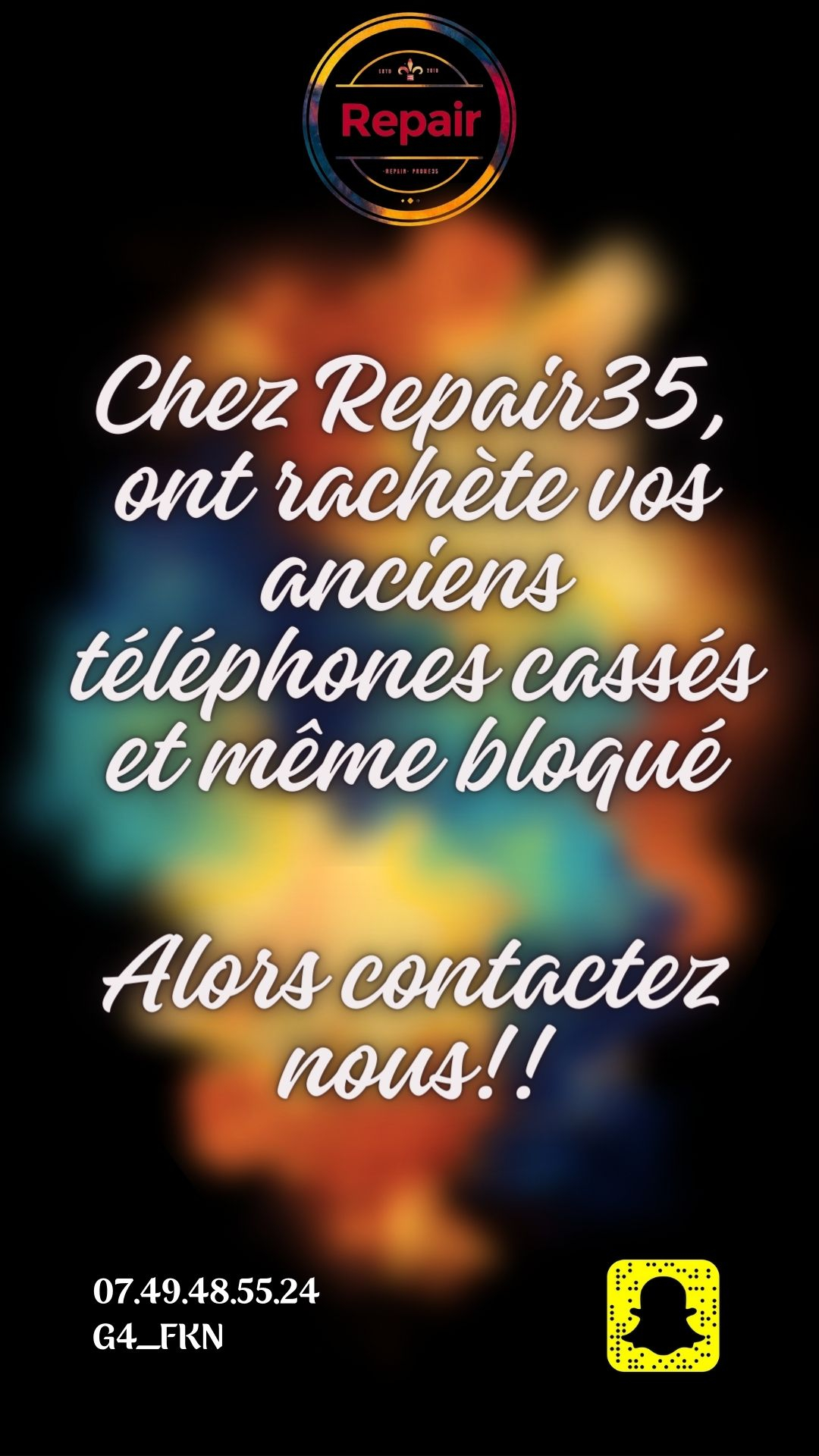 Réparation de téléphone
