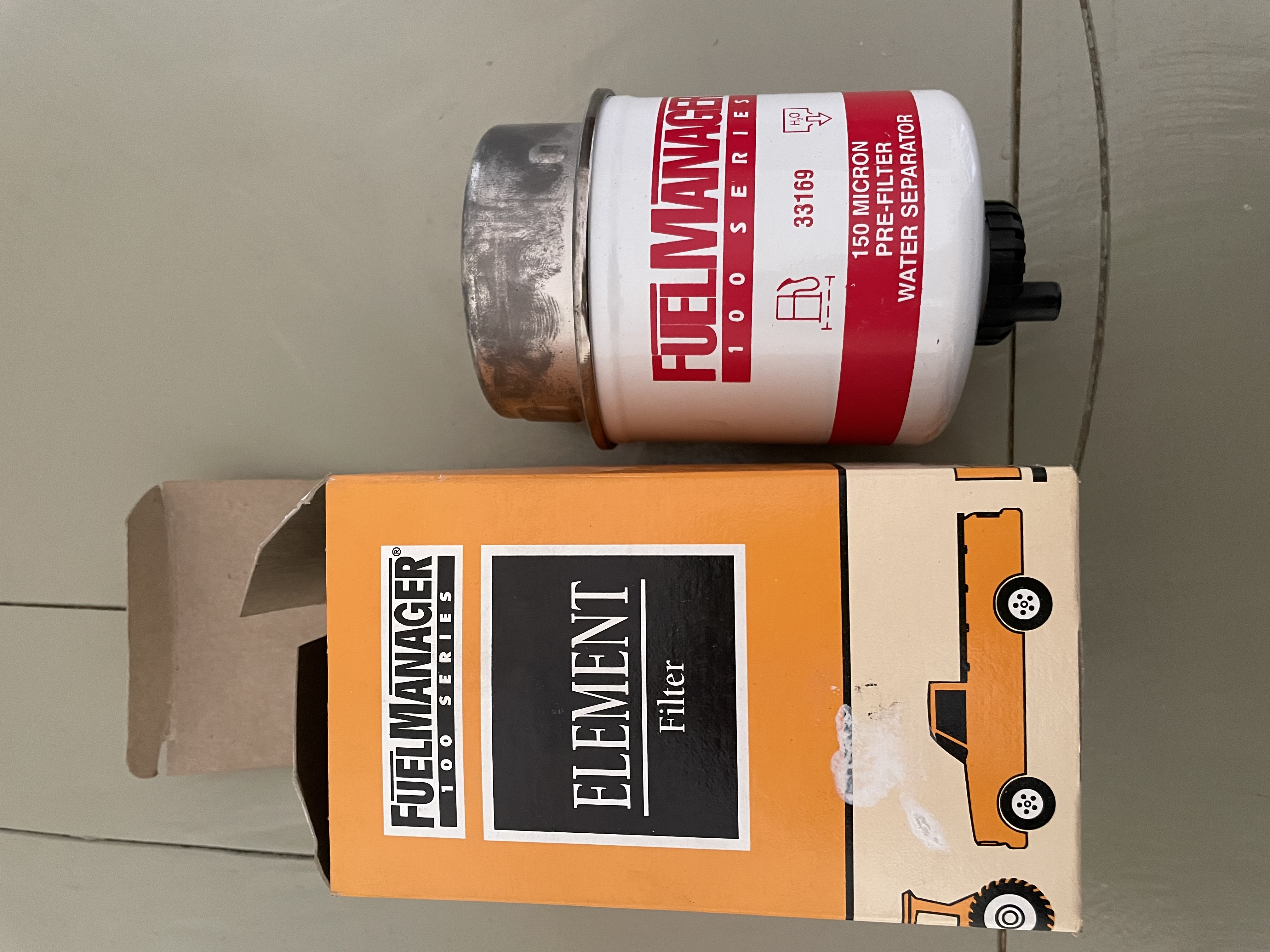 Pre- Filtre water separator Fuel Manager
