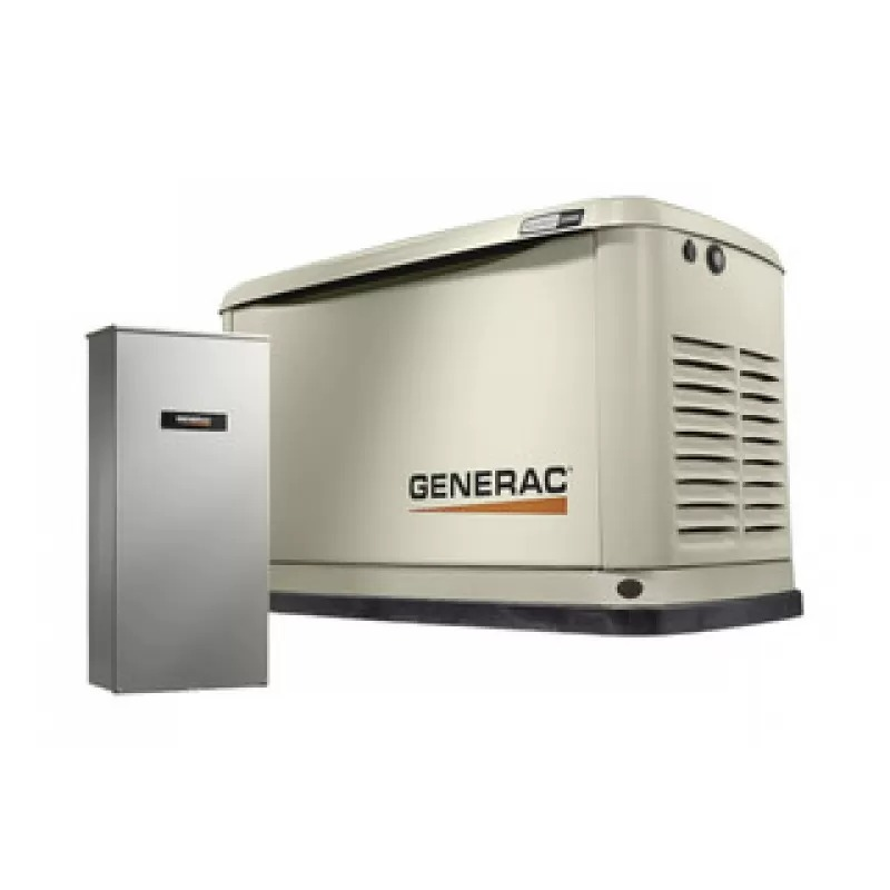 Generac 14kW Whole House Generator with 200-Amp Automatic Transfer Switch