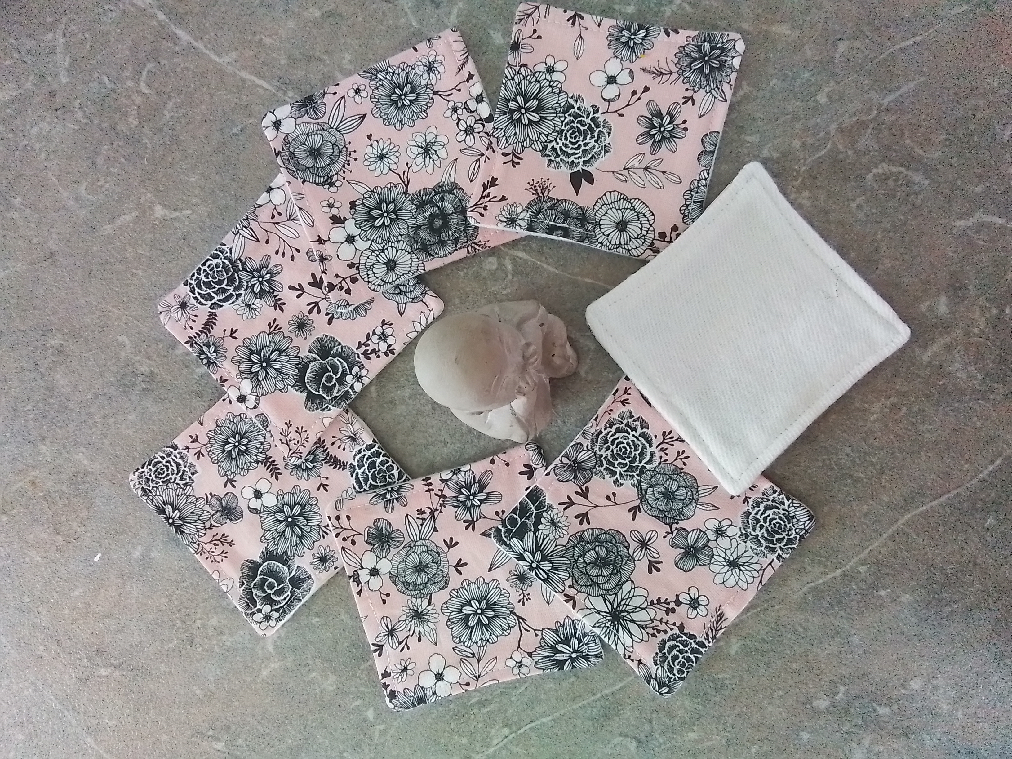 Lingettes démaquillante lavable