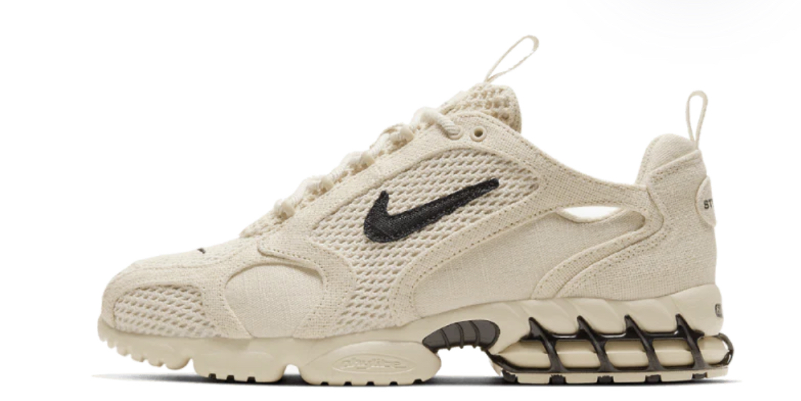 Nike Air Zoom Spiridon Cage 2 Stussy Fossil