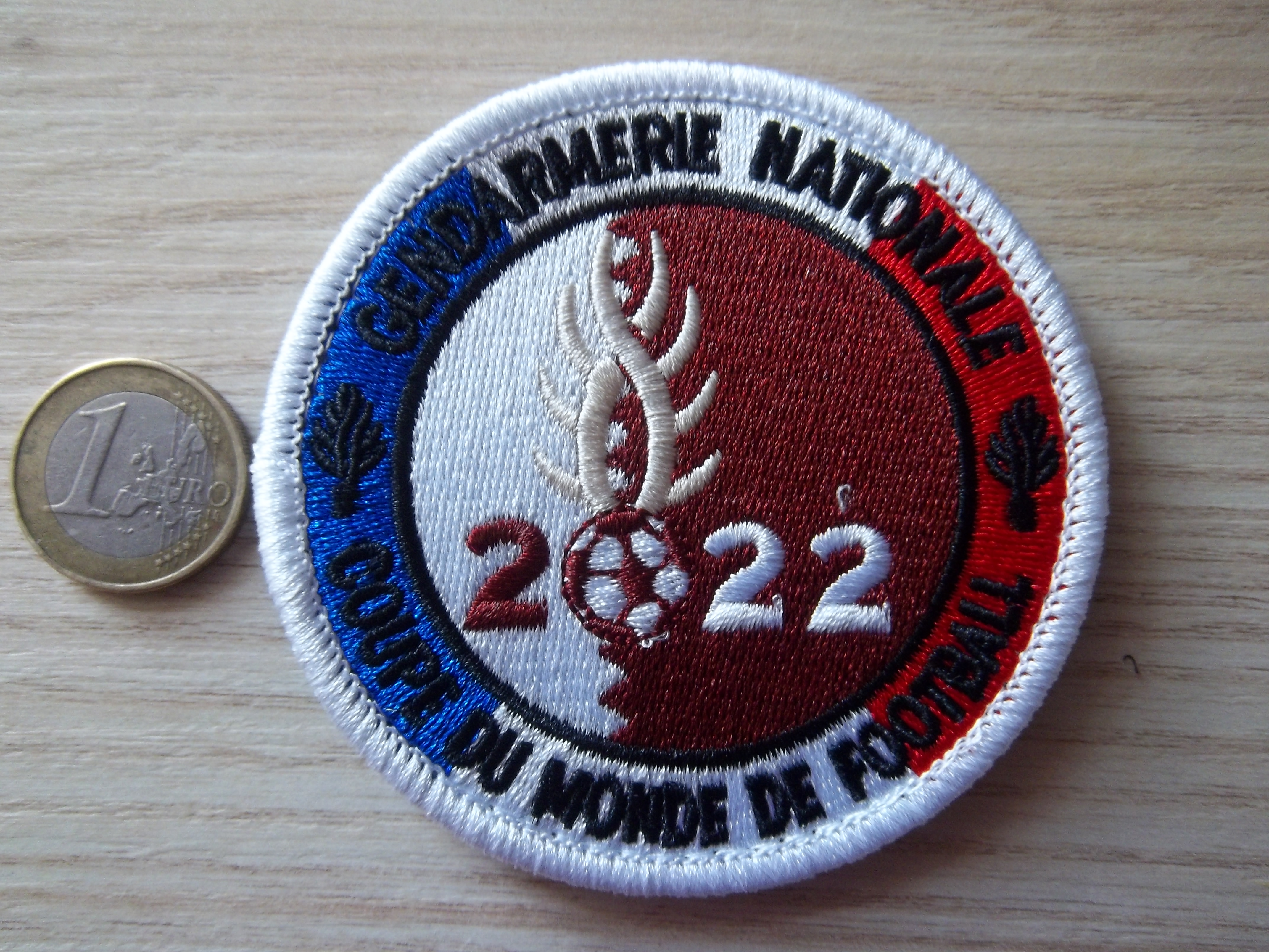 Écusson militaire Gendarmerie - Coupe du Monde de Football 2022