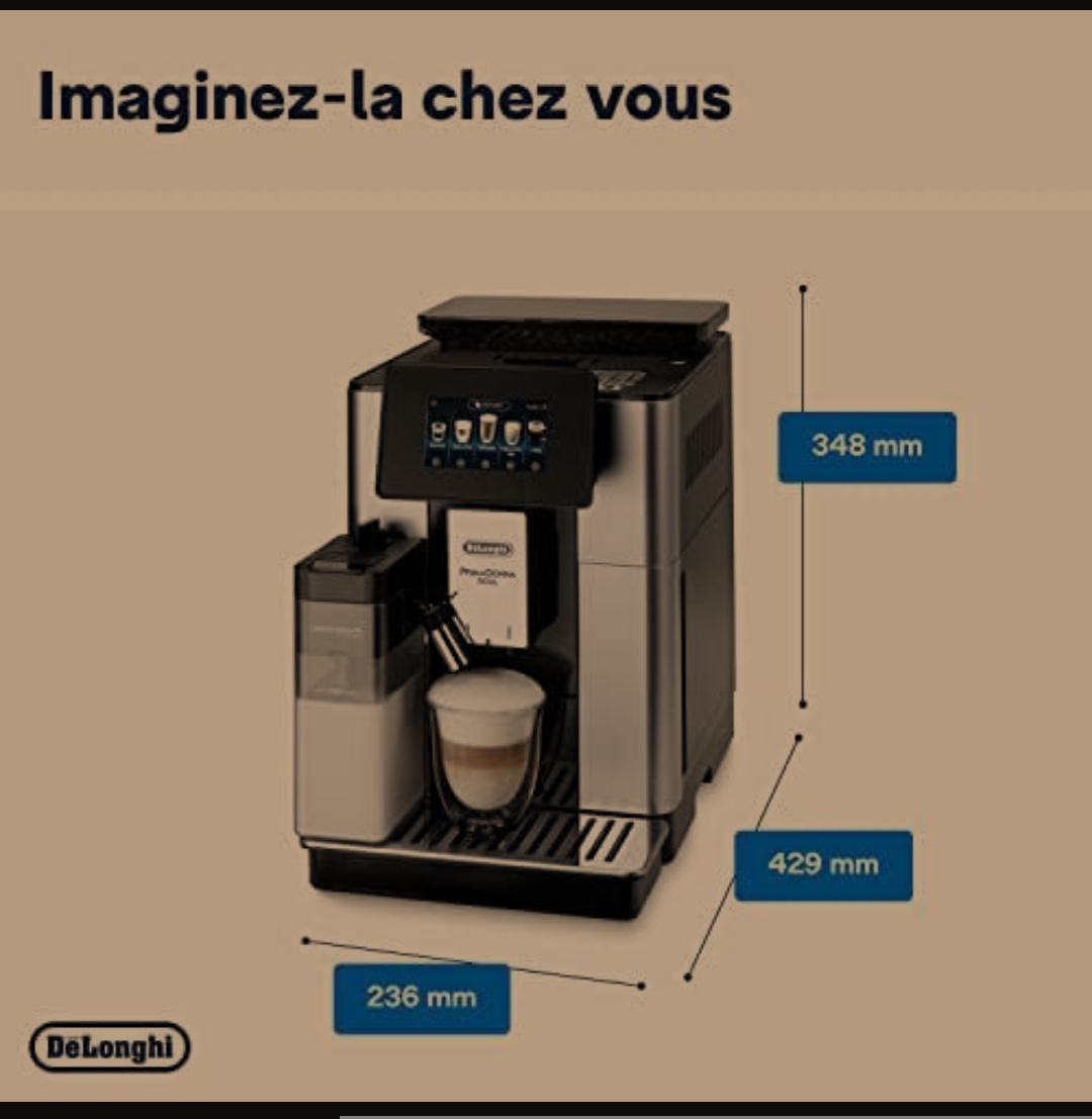 Machine à café De'Longhi PrimaDonna Soul - Neuf