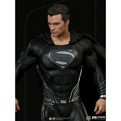 Iron Studios Superman Black Suit Zack Snyder Justice League - Miniature 3