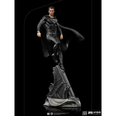 Iron Studios Superman Black Suit Zack Snyder Justice League - Miniature 5