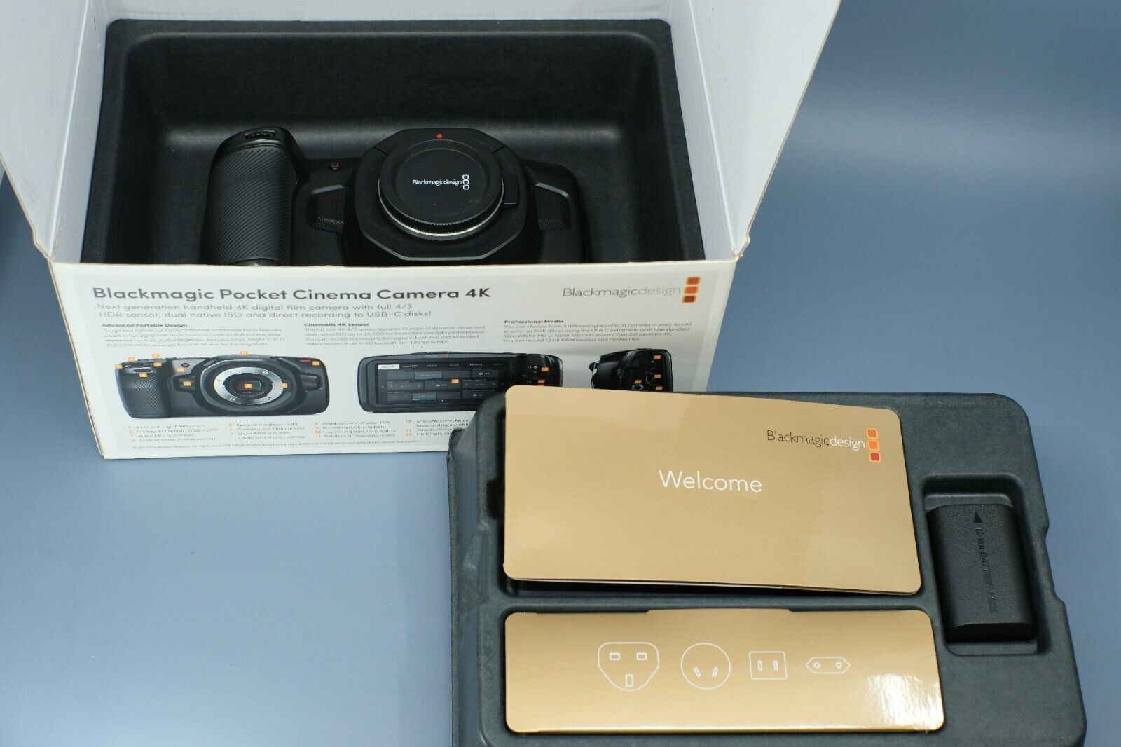 Blackmagic Pocket Cinema Camera 4K