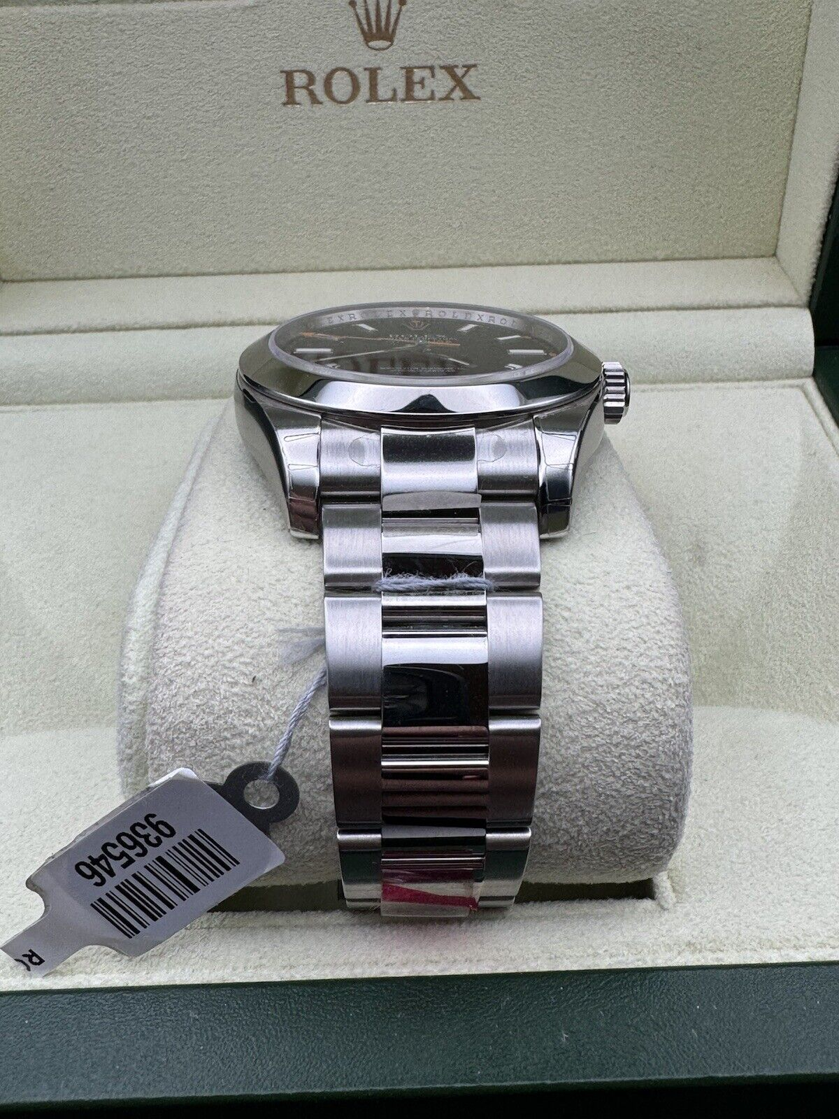 Neuf vieux stock hommes Rolex Milgauss - Miniature 6