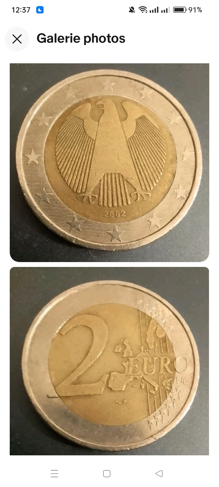 pièce de 2 euros Allemagne