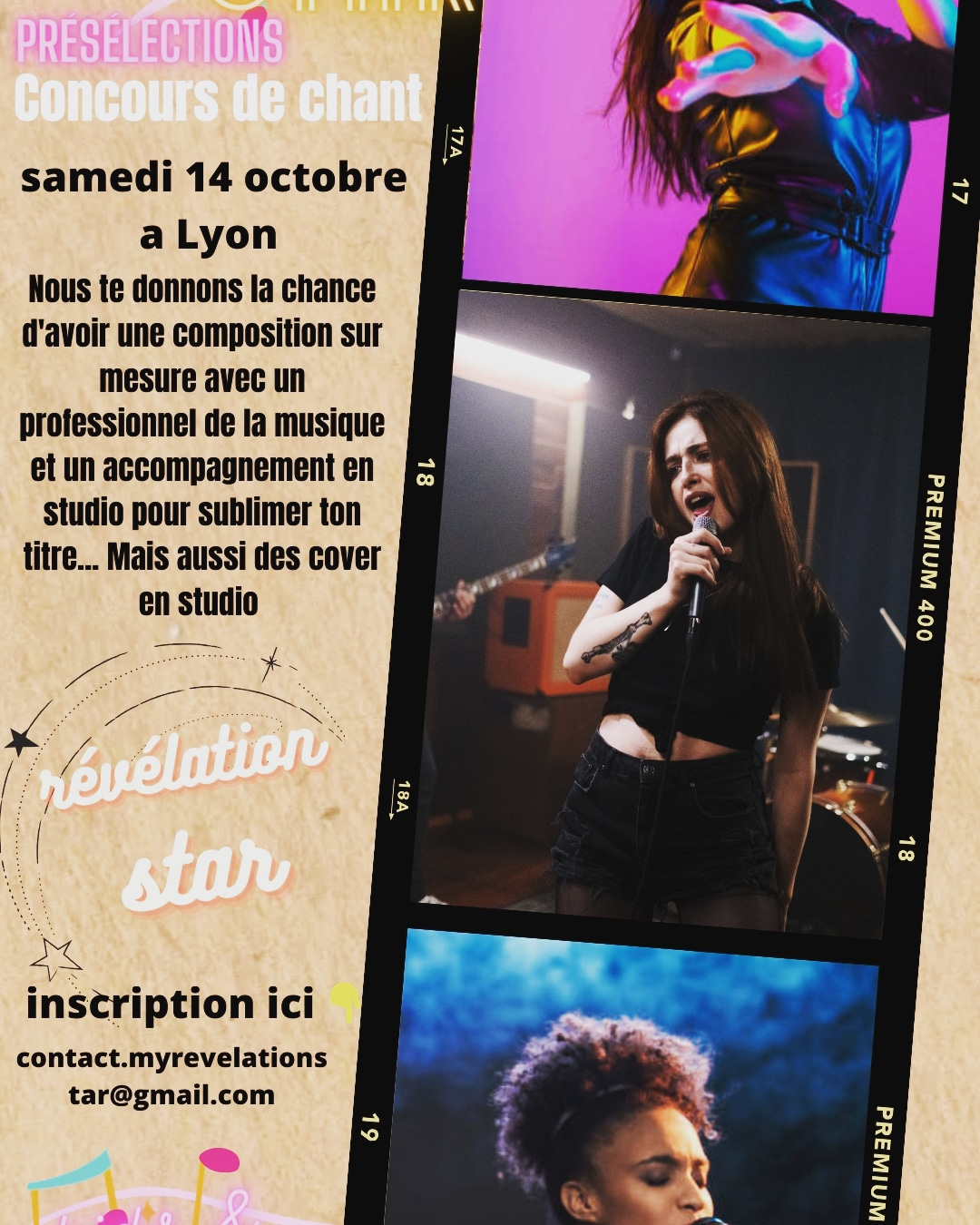 Concours de chant révélation star