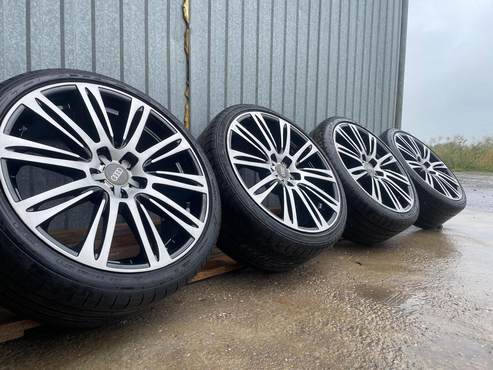 Jantes 20 Audi avec pneus