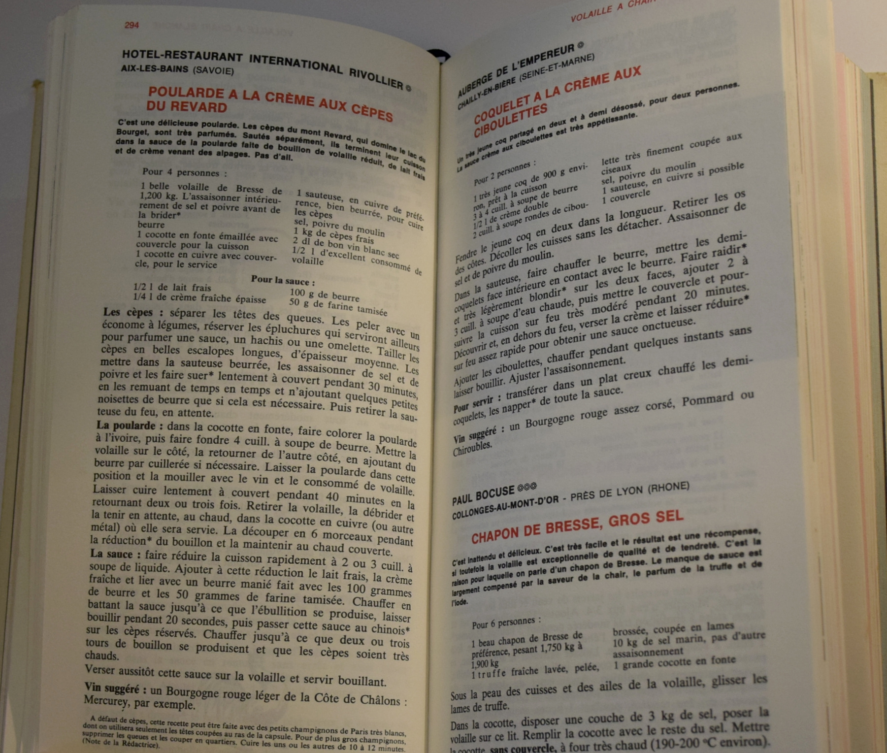 Recettes Secrètes des Meilleurs Restaurants de France (1972) - Miniature 2