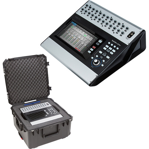 QSC TouchMix - 30 Pro 32 Channel Digital Mixer Kit with Waterproof Mixer Case