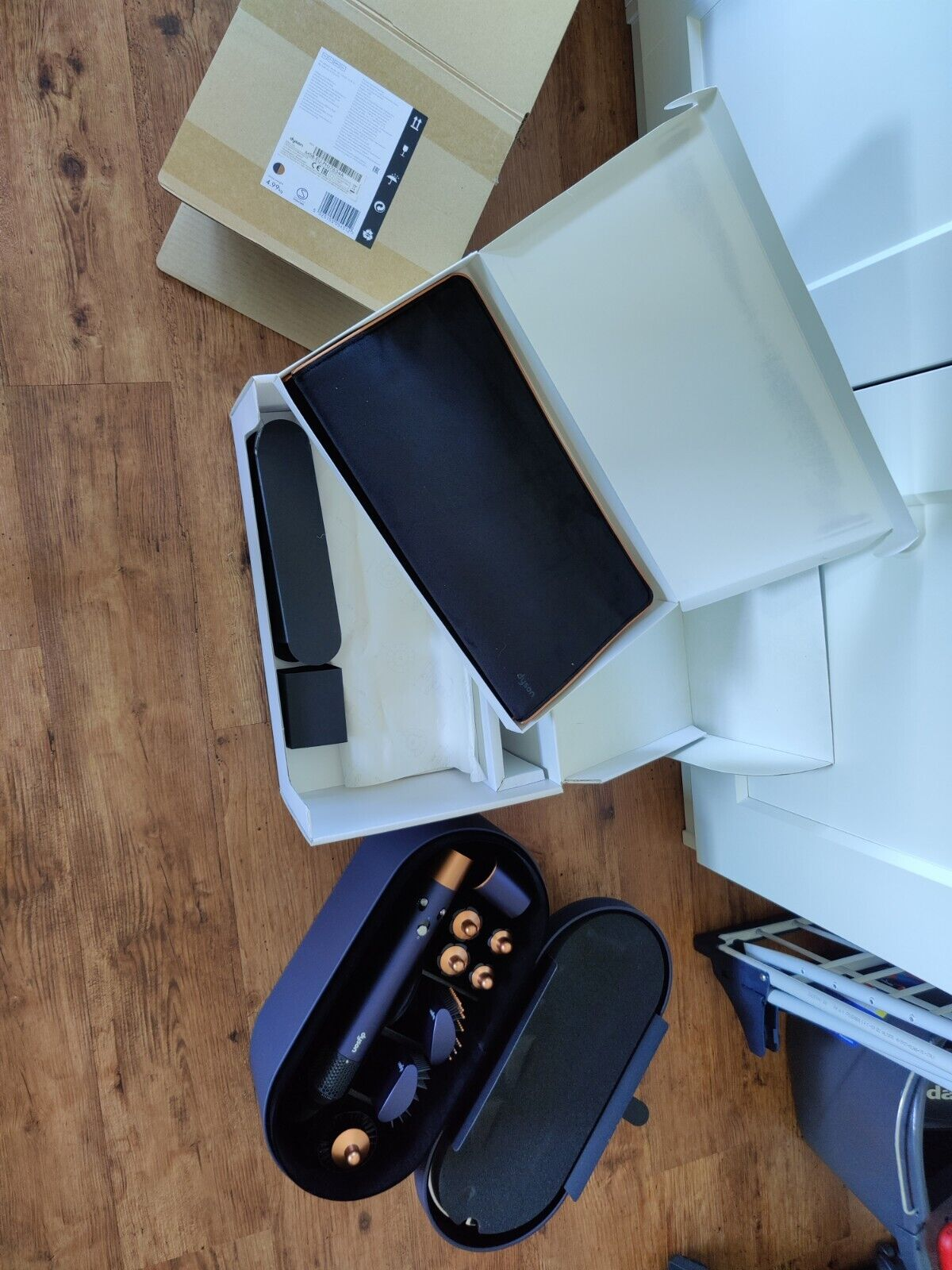 Dyson Airwrap Bleu Nuit/Cuivre Model 2022 avec tout les accessoires
