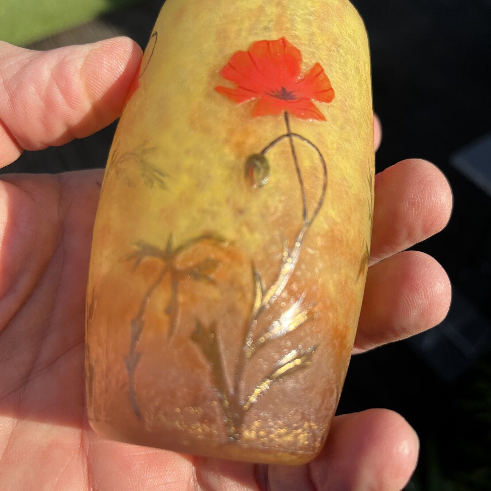 Vase Daum Nancy signé