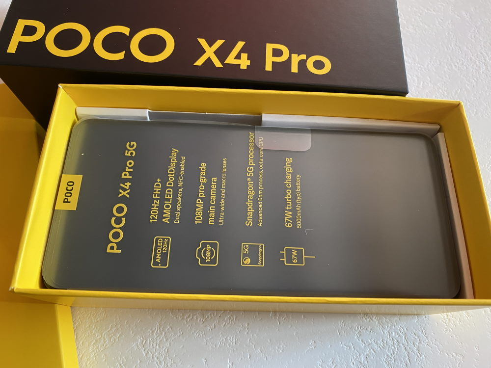 Global Version Xiaomi POCO X4 Pro 5G Smartphone Téléphone 6+128Go 108MP Triple Camera 120Hz - Miniature 3