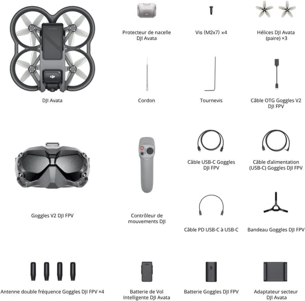 Drone DJI Avata Fly Smart