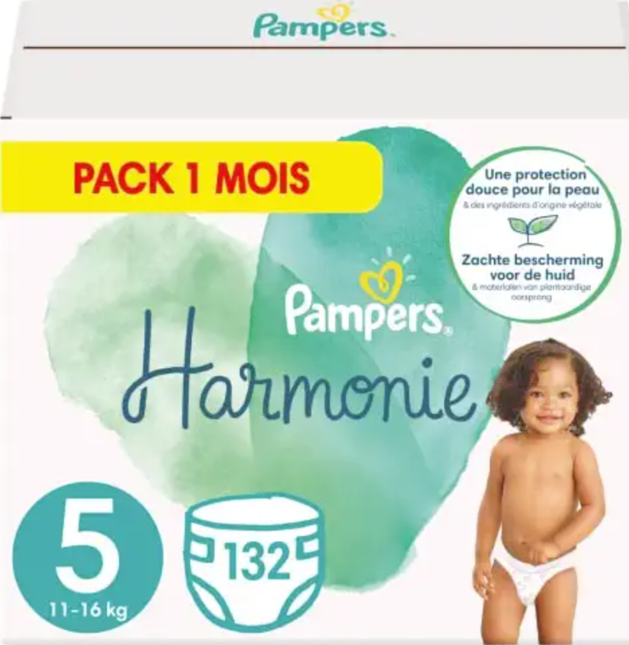 84 couches Pampers taille5