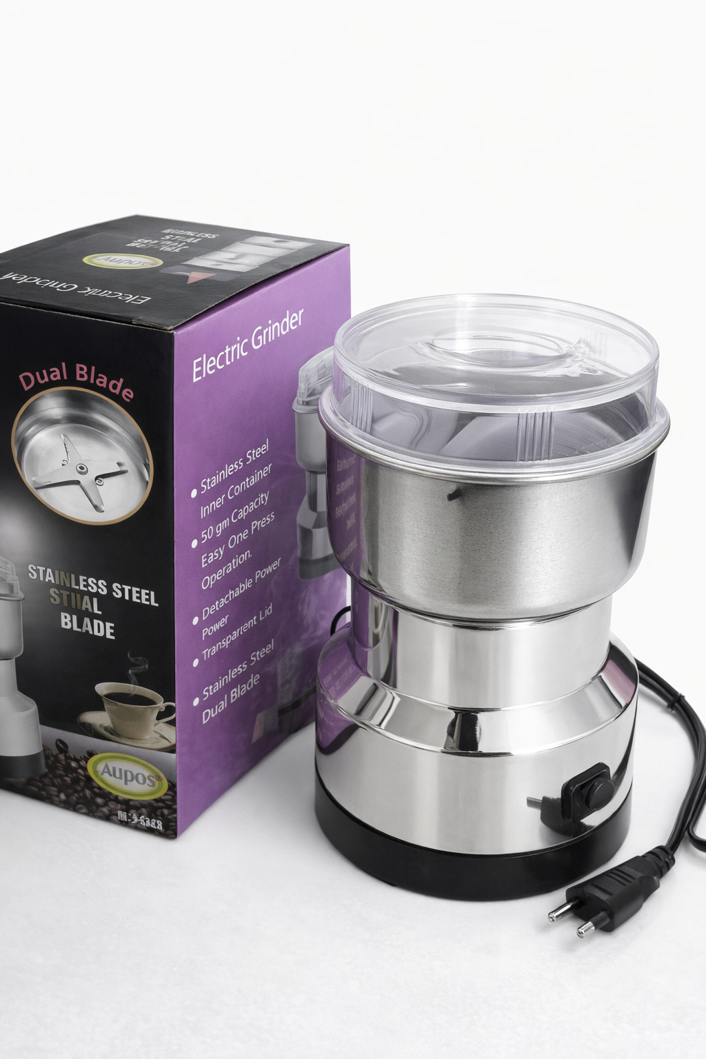 Moulin Électrique 200W - Élégant et Performant - Miniature 4