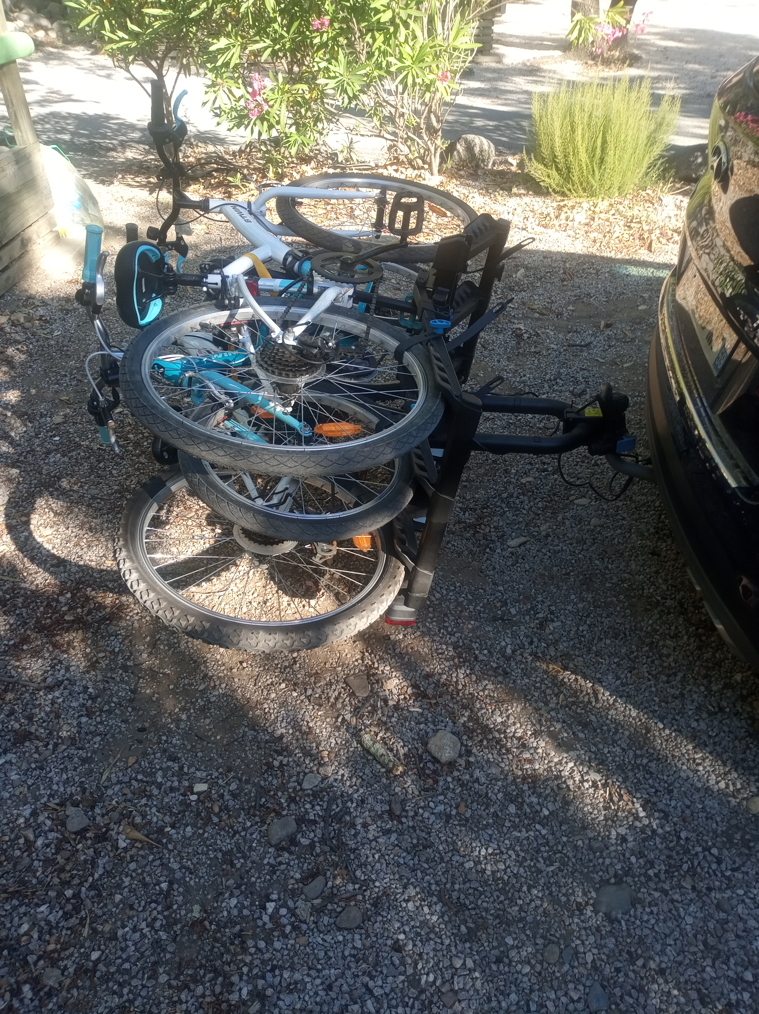 Porte-vélo pour 3 vélos