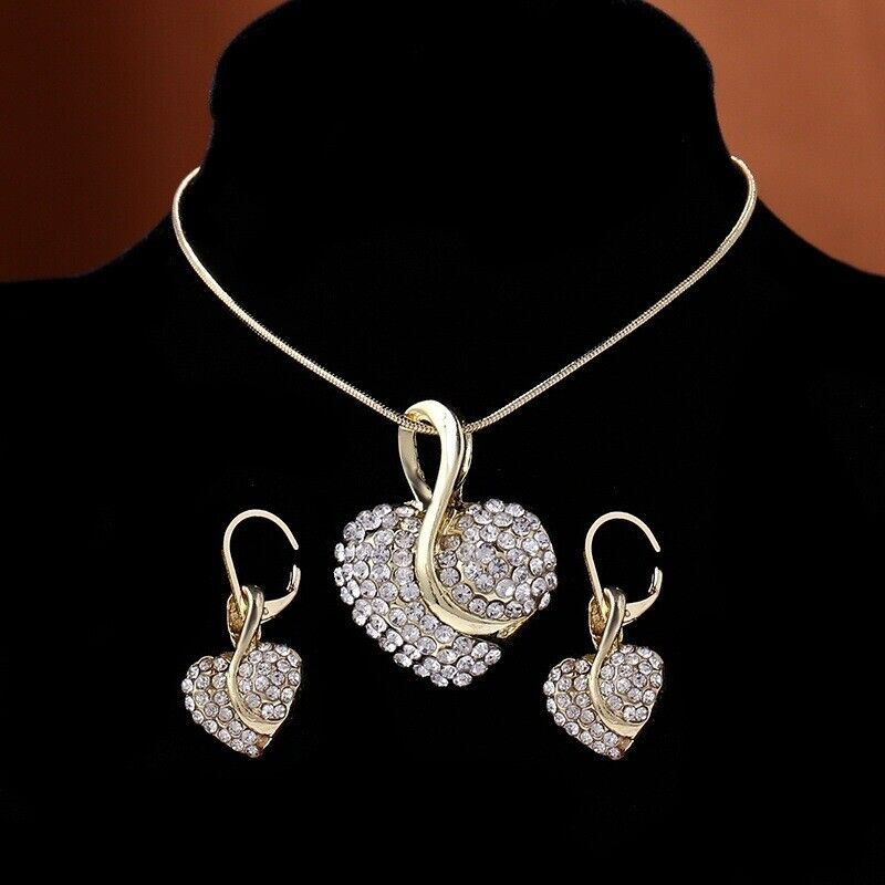 Bijoux collier+boucles d'oreilles